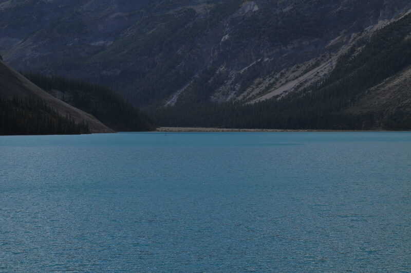 Turquoise alpine lake